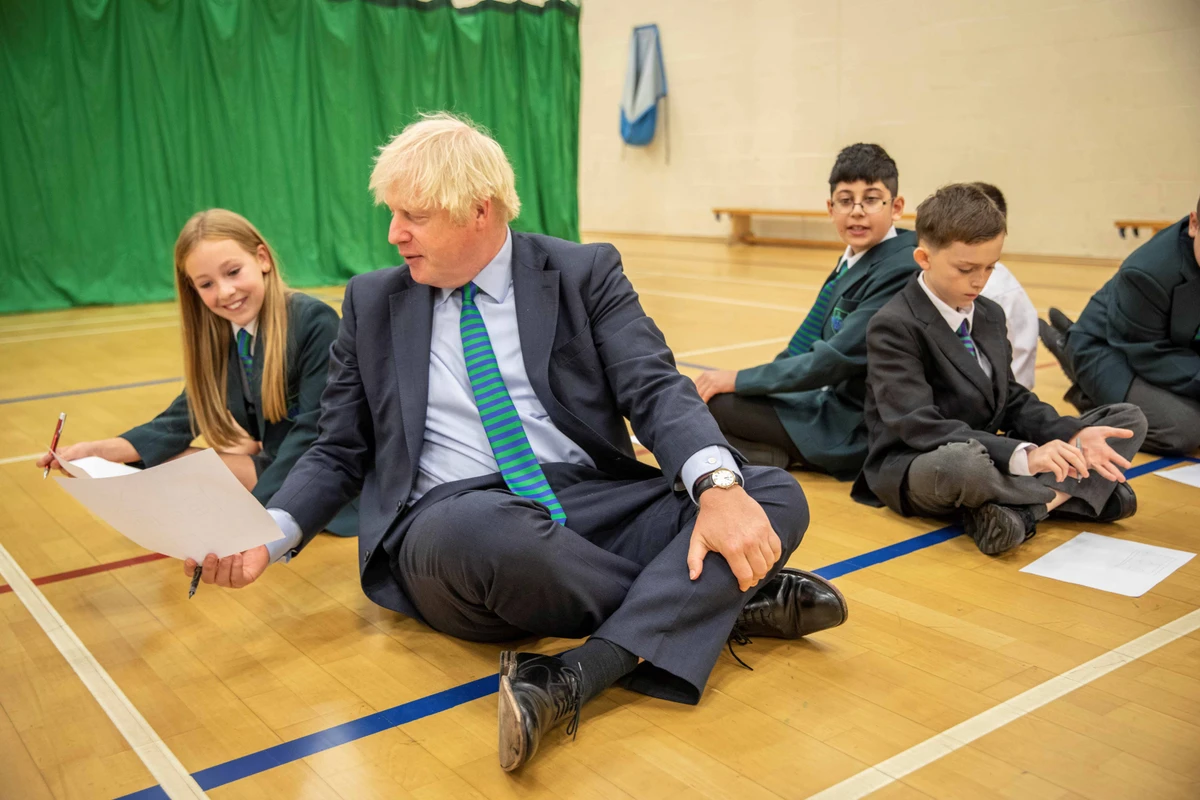 UK PM Johnson "really pleased" with work done to reopen schools