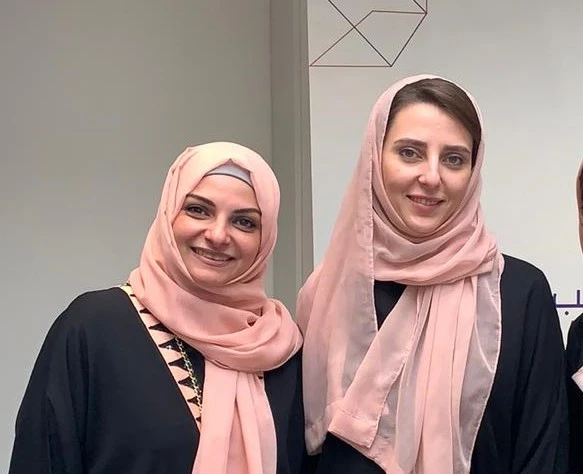 Ghazal Hashim and Basma Bushnak. (Supplied)