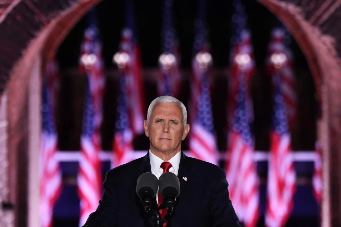 US vice president Mike Pence is playing an important part in Donald Trump’s re-election campaign. (AFP)