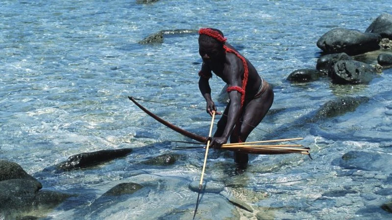 The Andaman and Nicobar Islands are home to the Jarawas, above, North Sentinelese, Great Andamanese, Onge and Shompen. (Getty Images)