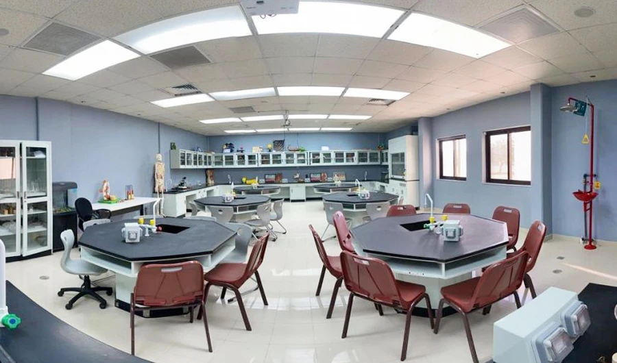 All classes can be followed through the online platform Vschool.sa, and relevant materials are available from the Apple and Android stores. (SPA)