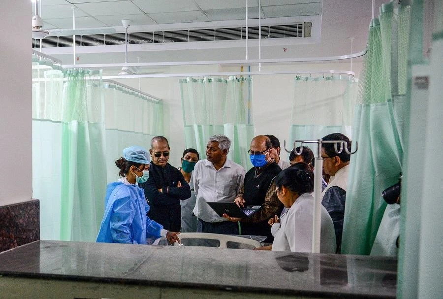 The Home Affairs Ministry said gatherings of up to 100 people would be allowed with face masks and social distancing at cultural, entertainment, sports and political events from next month. (File/AFP)