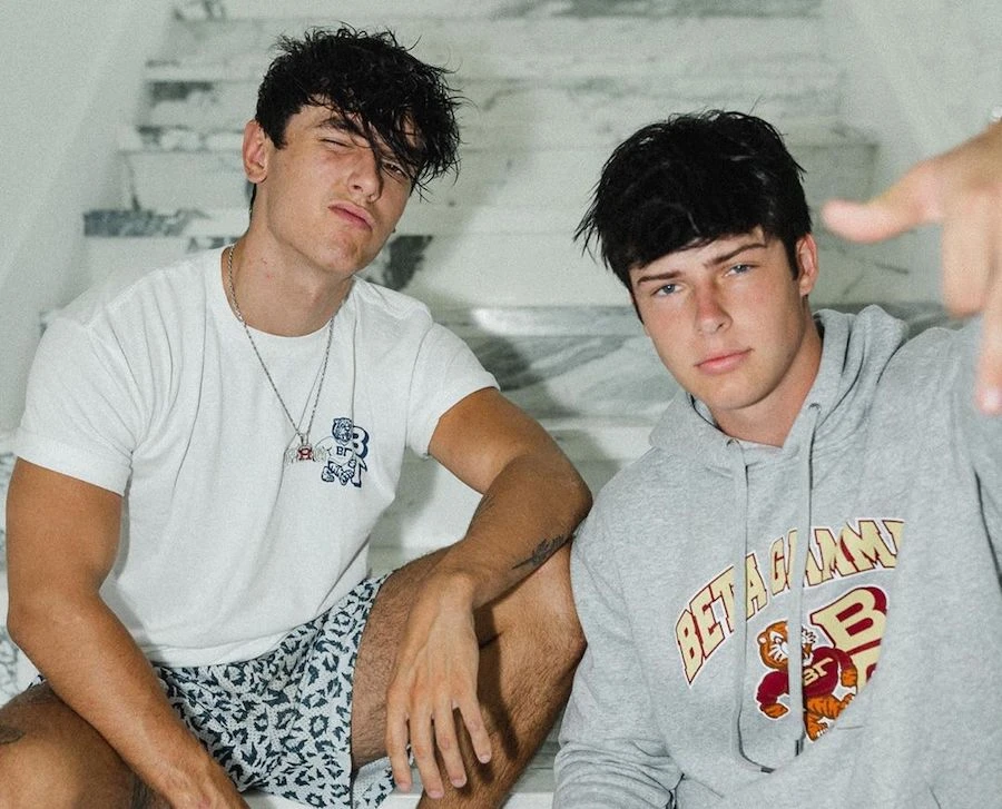 Bryce Hall and Blake Gray. (Instagram)