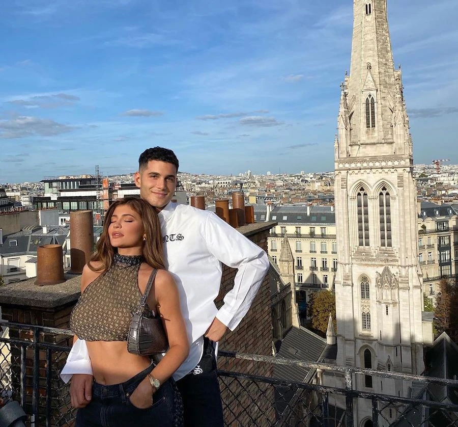 Kylie Jenner is holidaying in Paris with Palestinian model Fai Khadra despite travel restrictions