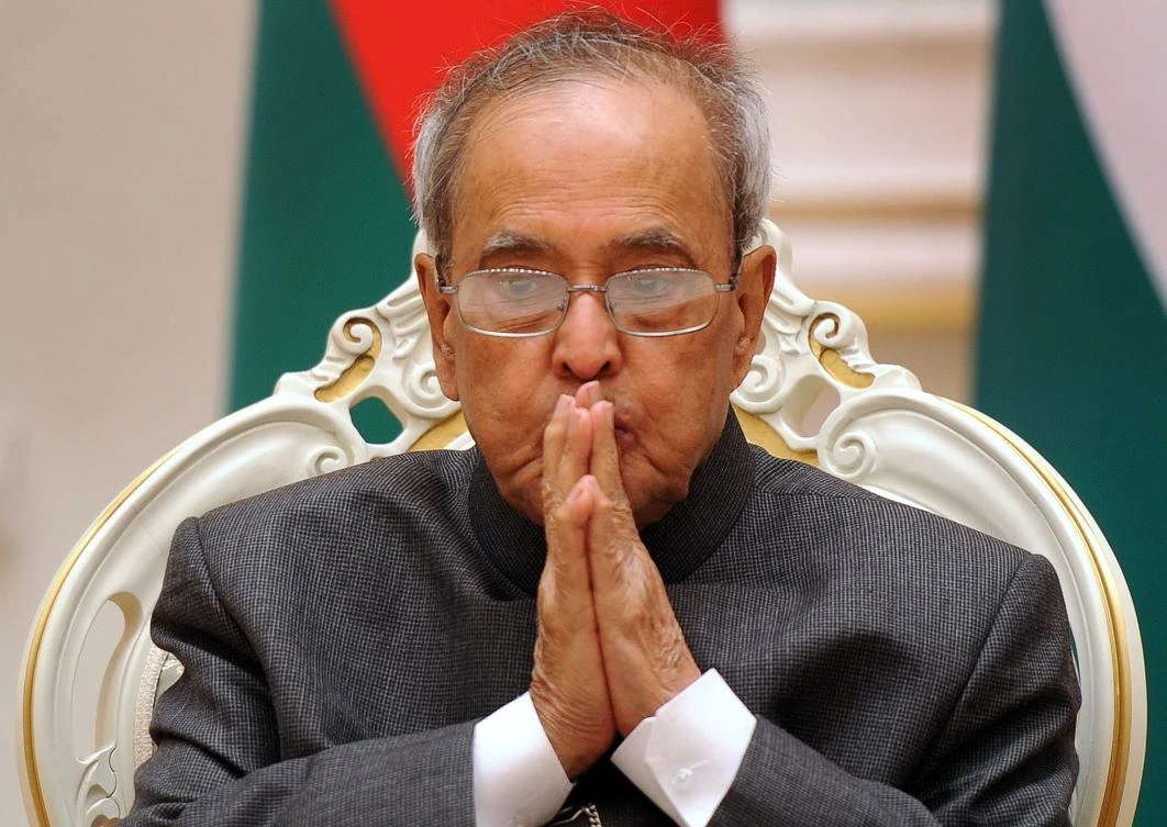 Former Indian President Pranab Mukherjee passes away