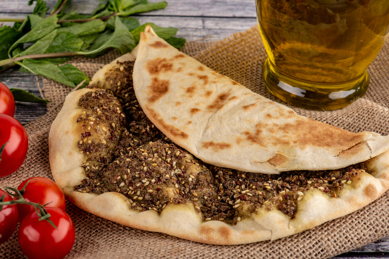 Zaatar wraps