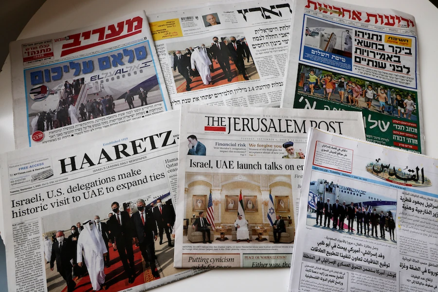 Israeli journalists speak of ‘historic trip’ to Abu Dhabi