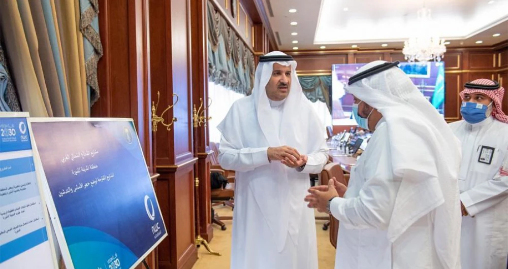 Madinah Gov. Prince Faisal bin Salman inaugurated on Tuesday a project to use treated wastewater for irrigation in the region.
