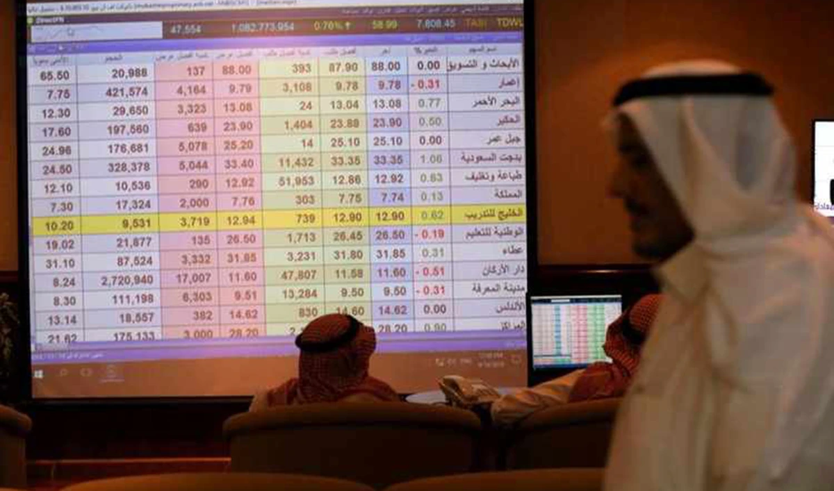 Saudi shares lead Gulf markets higher as slowdown eases