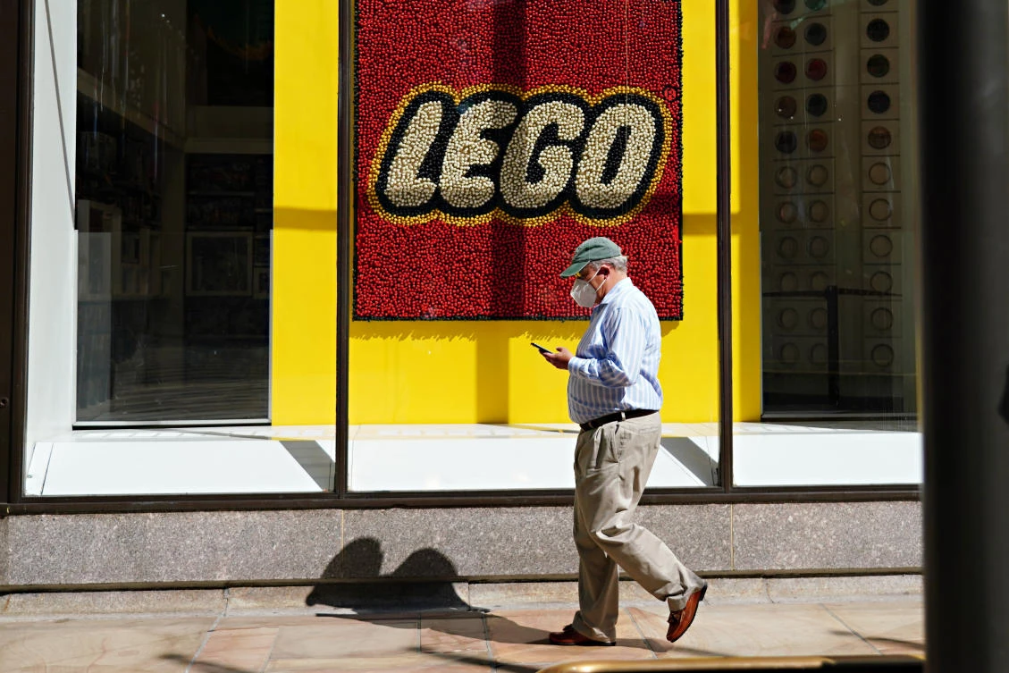 Lego sales surge as housebound families turn to play