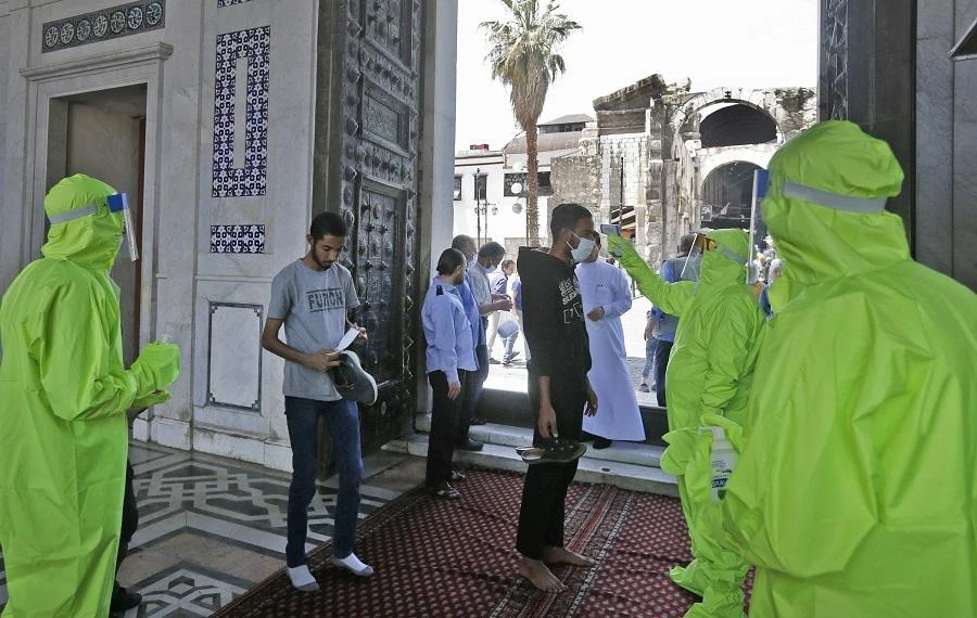 Syria has recorded 2,830 cases, including 116 deaths, in government-held areas. (File/AFP)