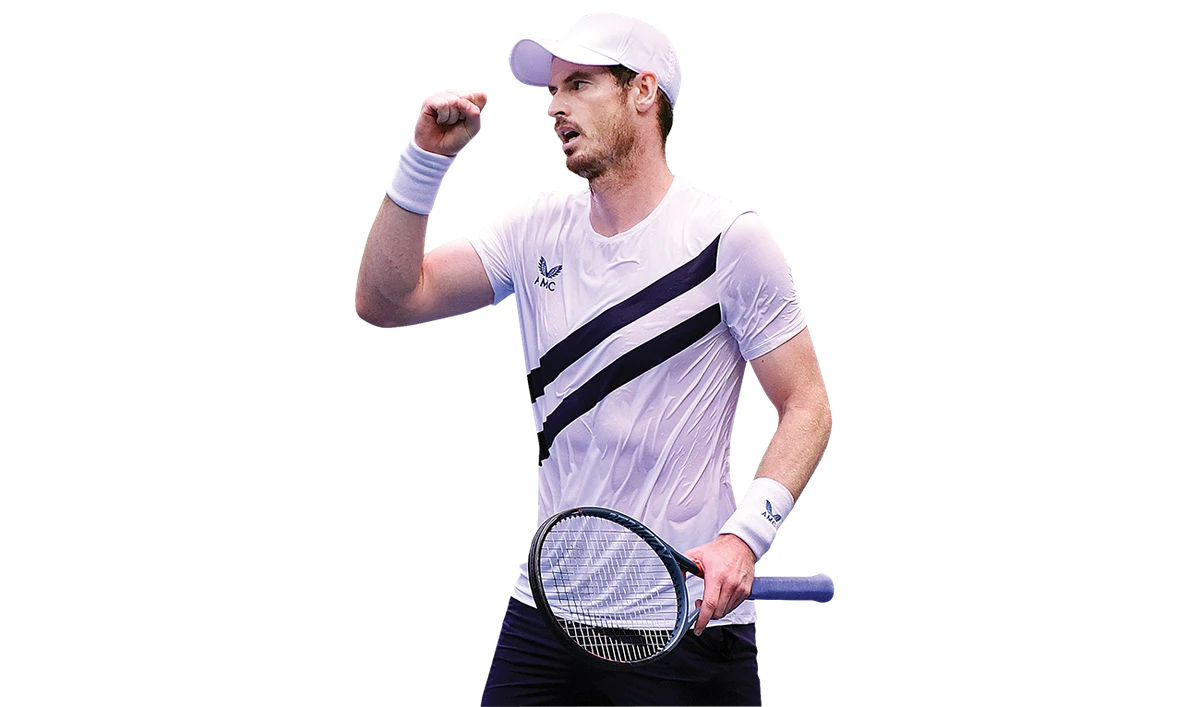 Andy Murray of the United Kingdom after winning his match against Yoshihito Nishioka of Japan at the 2020 US Open tennis tournament. (Reuters)