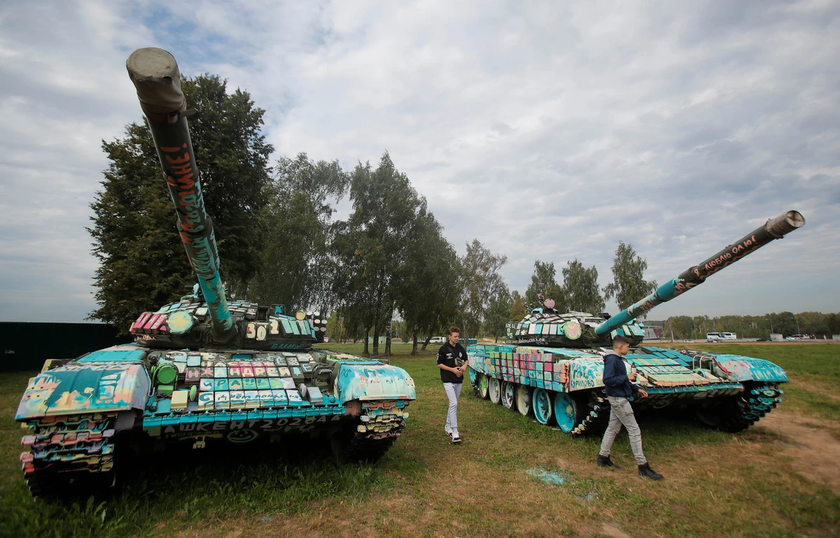 Nations flex military might at International Army Games