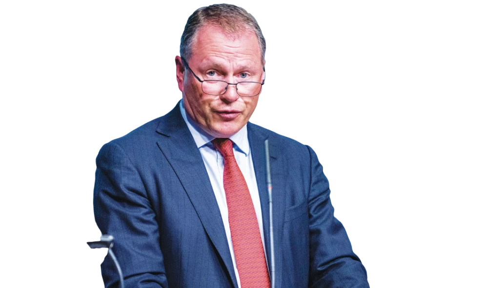 Hedge fund veteran Nicolai Tangen is CEO of Norway’s wealth fund. (AFP)