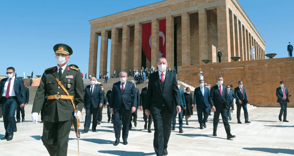 Turkey’s power projection risks military clash in Mediterranean, former PM says