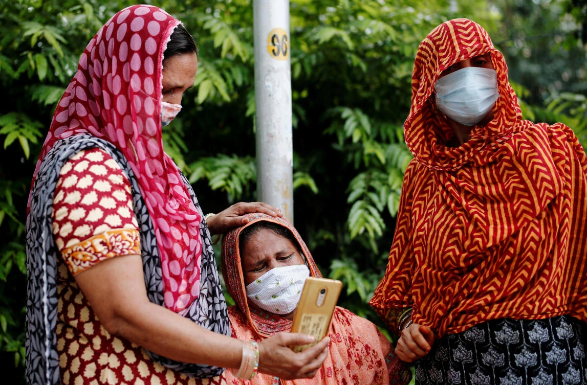 India added nearly 2 million coronavirus cases in August alone. (Reuters)