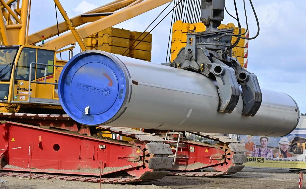 Heiko Maas, the current head of the European Union, did not rule out action relating to the disputed Nord Stream 2 pipeline. (AFP)