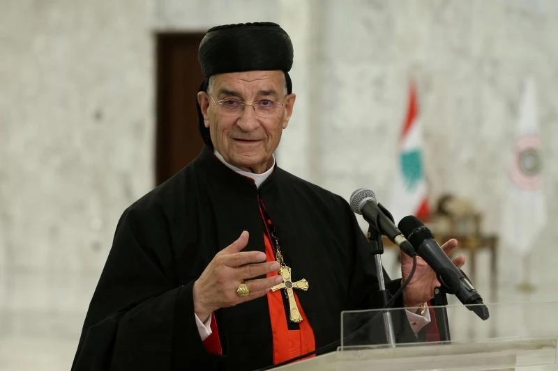 A file picture of Lebanese Maronite Patriarch Bechara Boutros Al-Rai. (AFP)