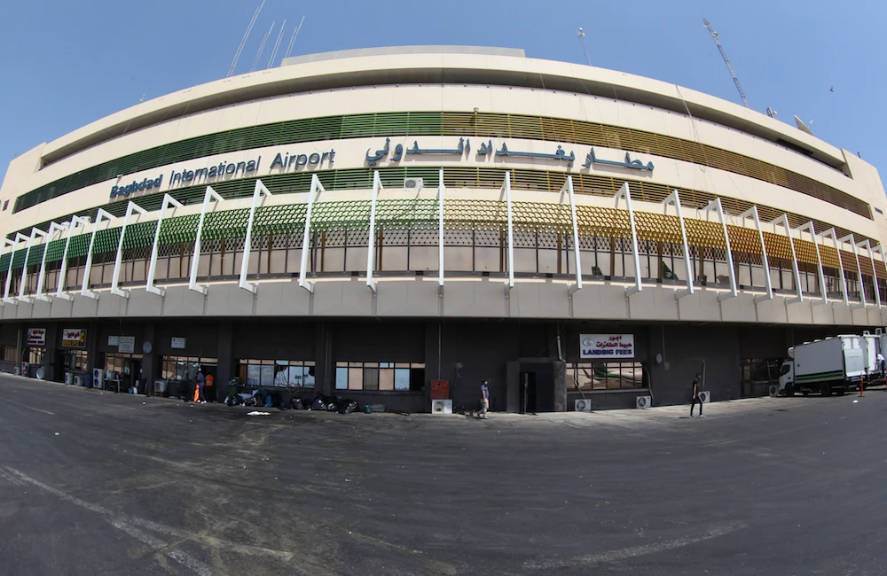 Three missiles target Baghdad airport