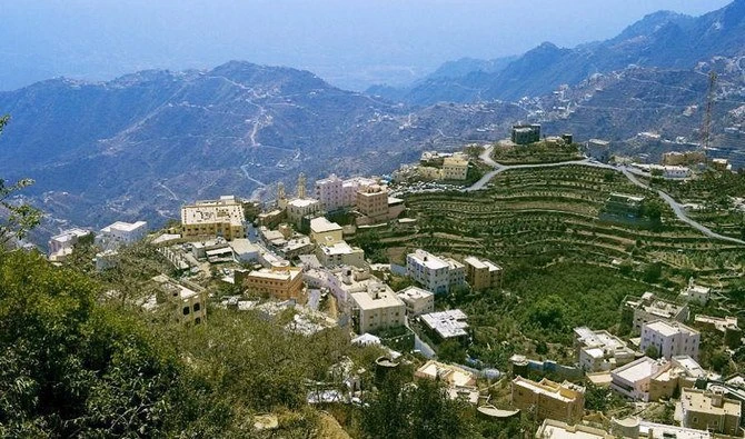 Cylindrical mountain homes are unique to this region where the locals used to give each house a nickname, by which the owners of the house would be known. (SPA)