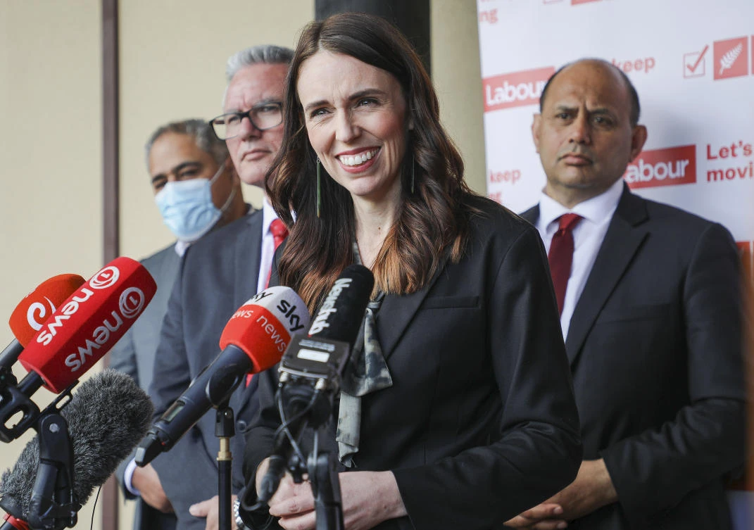 Ardern said that her government will create a new public holiday to celebrate the Maori New Year if it is reelected next month. (AP)