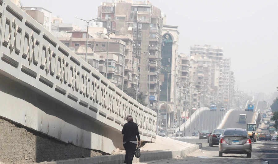 View of traffic near a newly contsructed new bridge amid the spread of the coronavirus disease (COVID-19), in Cairo, Egypt September 4, 2020. (REUTERS)