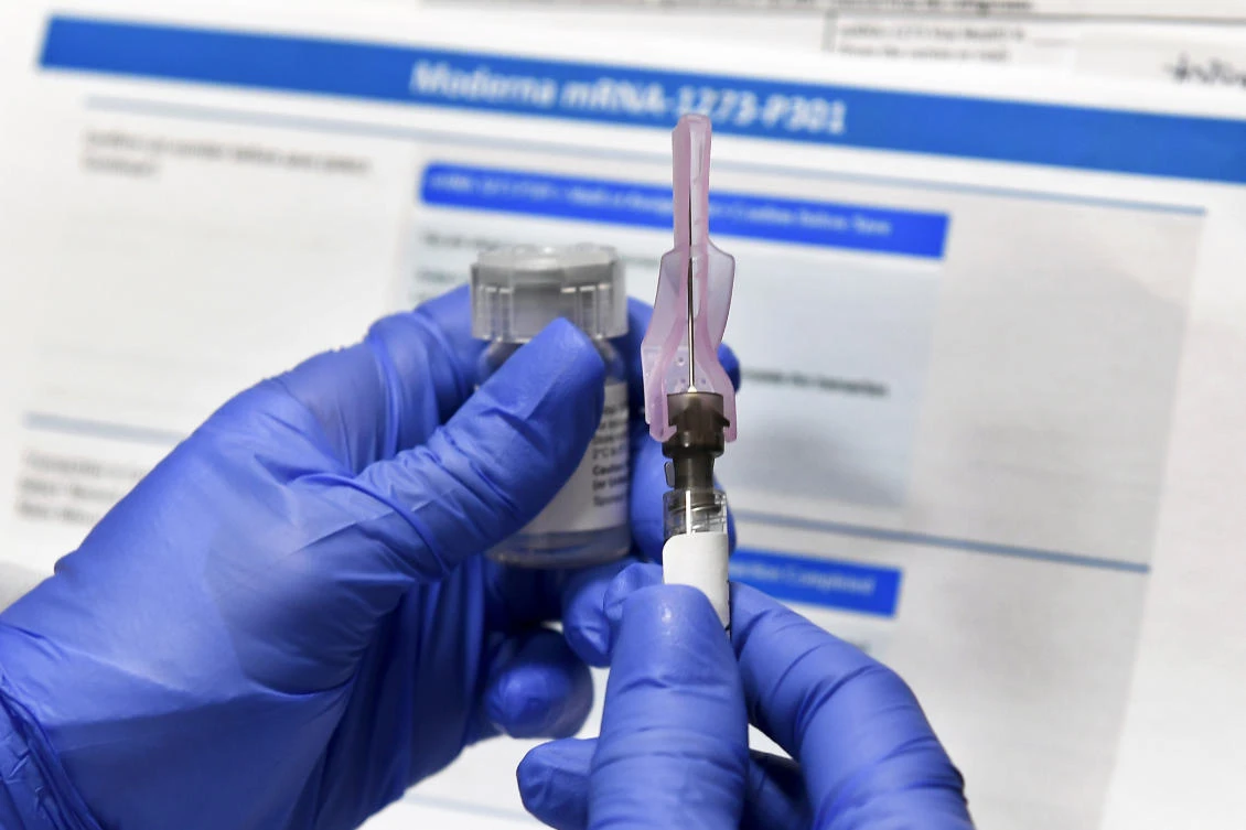 Top executives of nine drugmakers likely to produce the first vaccines against the new coronavirus said that they will stick to the highest ethical and scientific standards in testing and manufacturing and will make the well-being of those getting vaccinated their top priority. (File/AP)