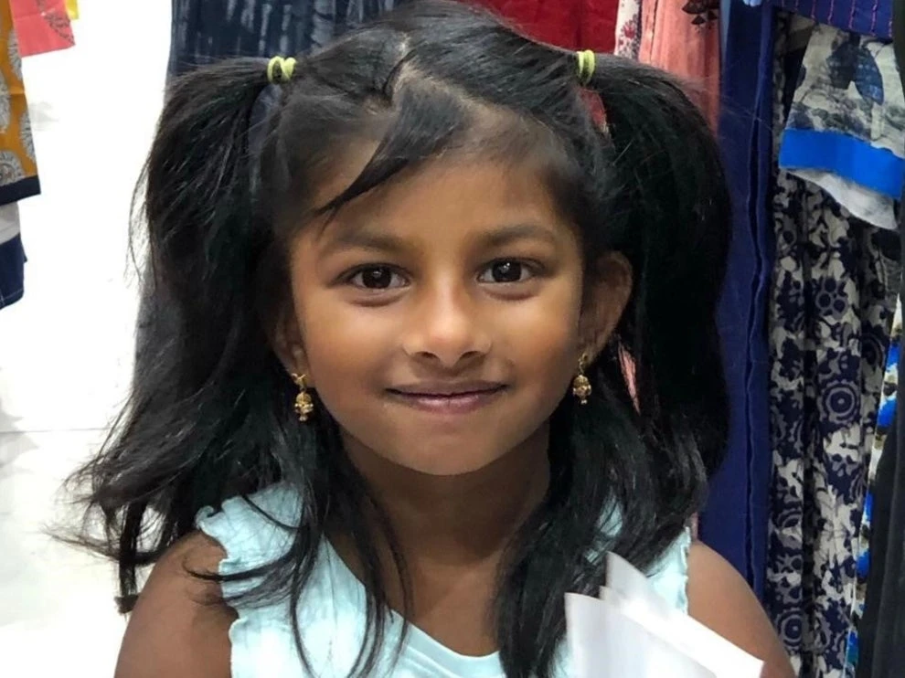 Five-year-old Sayagi Sivanantham was taken to hospital by London Ambulance Service where she was subsequently pronounced dead. (Metropolitan Police)