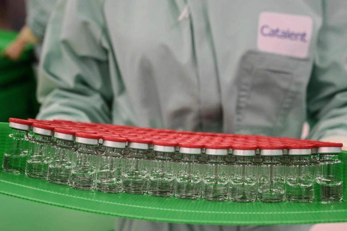 Egypt will test two coronavirus vaccines on volunteers from Sept. 12, the Minister of Health and Population Hala Zayed has said. (File/AFP)