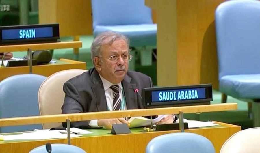Al-Mouallimi stressed the need to support those who are on the frontline of fighting the pandemic. (SPA)