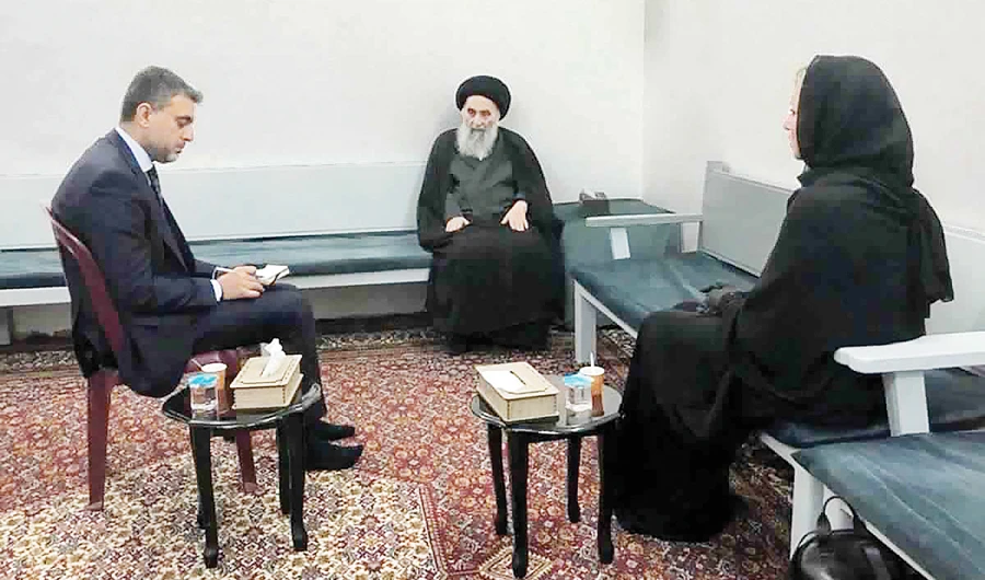 Iraq’s top Shiite cleric backs early parliamentary elections