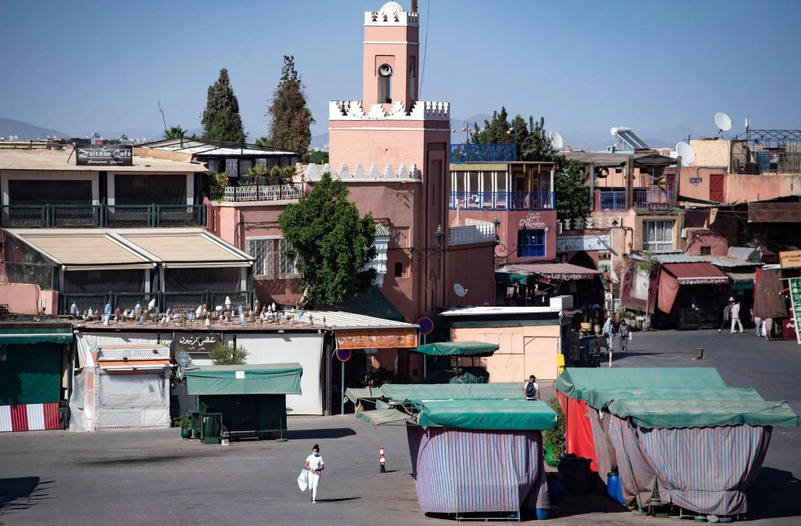 Tough government restrictions imposed to stem the spread of the novel coronavirus, the tourism industry on which Marrakech depends screeched to a halt. (AFP)