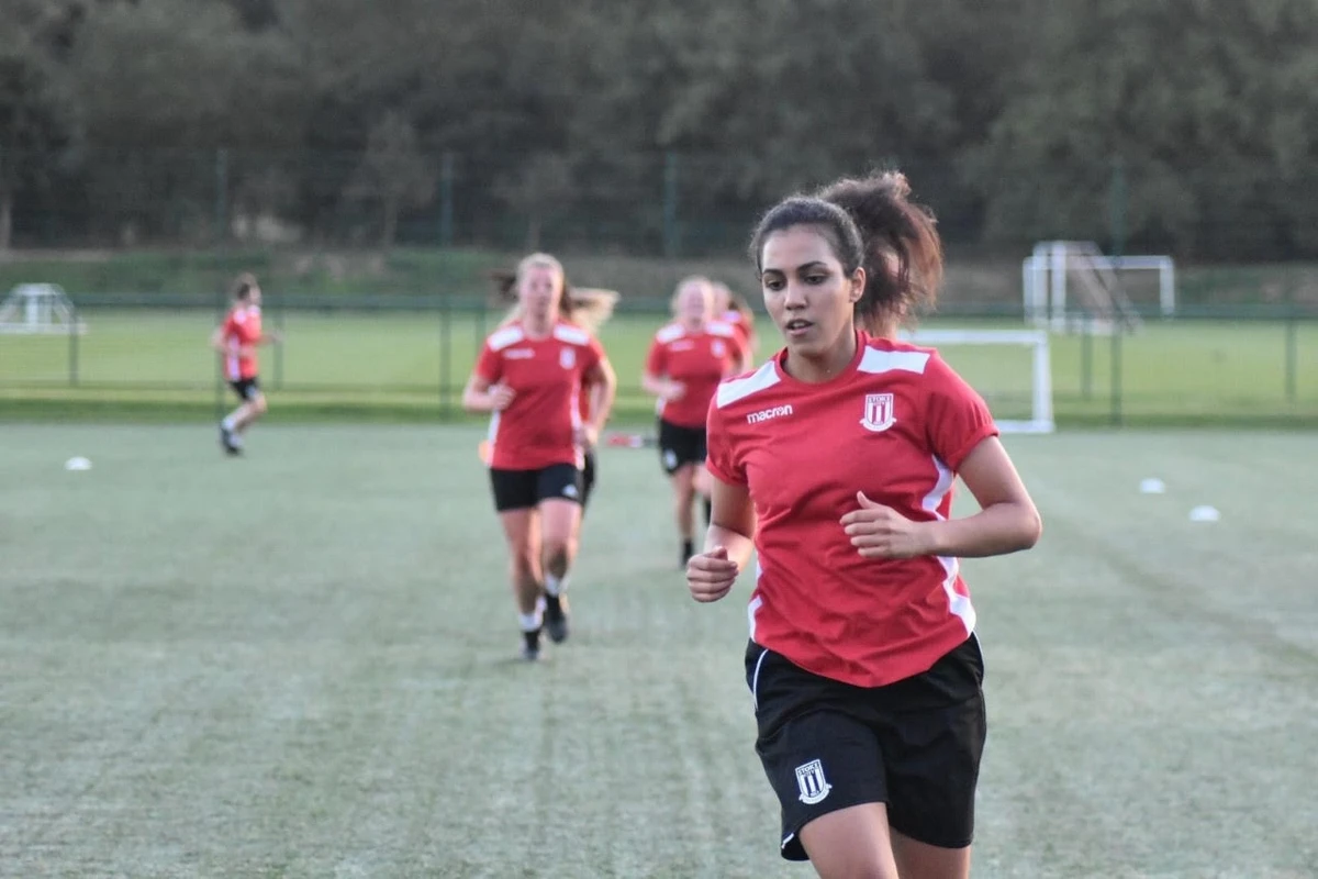 With the coronavirus pandemic still ongoing, Sarah is looking forward to return to the pitch. (Supplied)