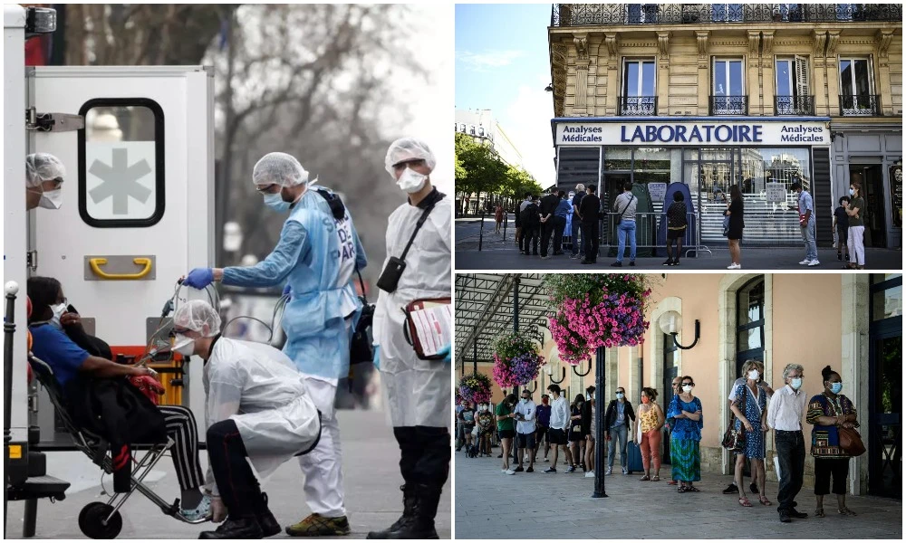 Burned out and abused: French COVID-19 testers strike over work conditions