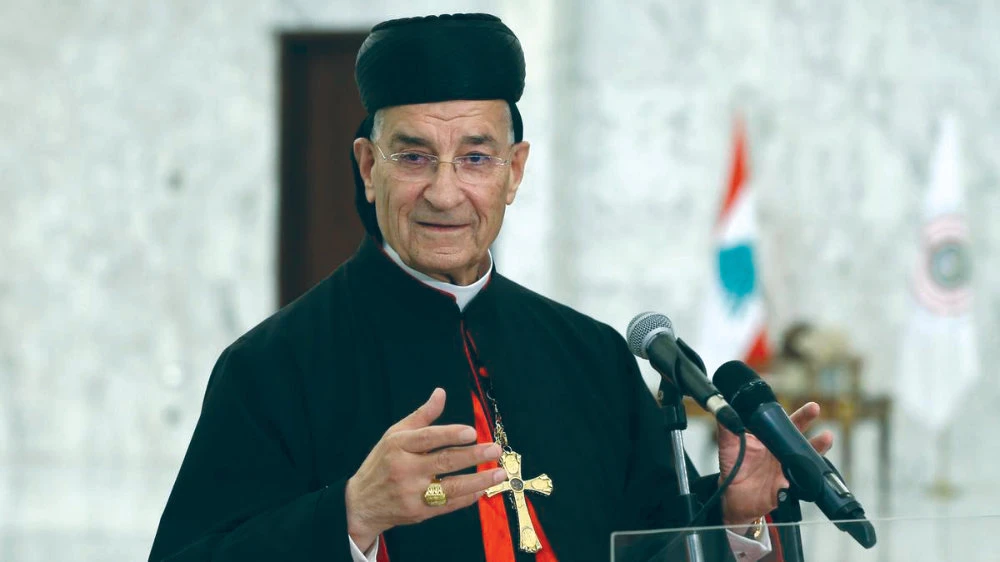 Lebanon’s Maronite Patriarch Bechara Al-Rai stresses that policy of active neutrality would allow Lebanon to build on the good relations it already has with many countries. (AN photo)