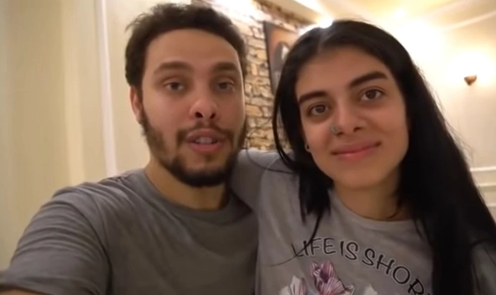 The prosecution placed the bail at $2,538 (40,000 Egyptian pounds) for the release of Ahmed Hassan and his wife Zeinab. (Screen grab)