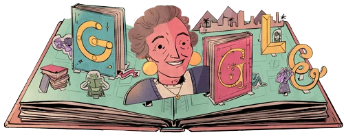 Google Doodle was designed by Jordanian-American guest artist Sara Alfageeh. (Google)