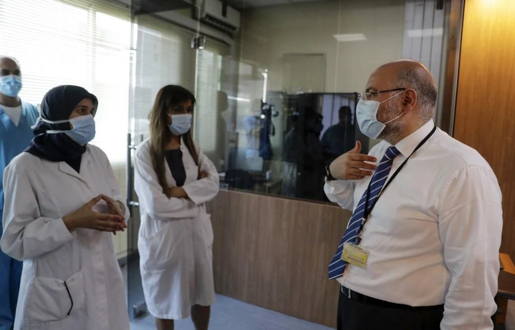 Lebanon registered a record 1,006 cases of COVID-19 over the past 24 hours. (File/AFP)