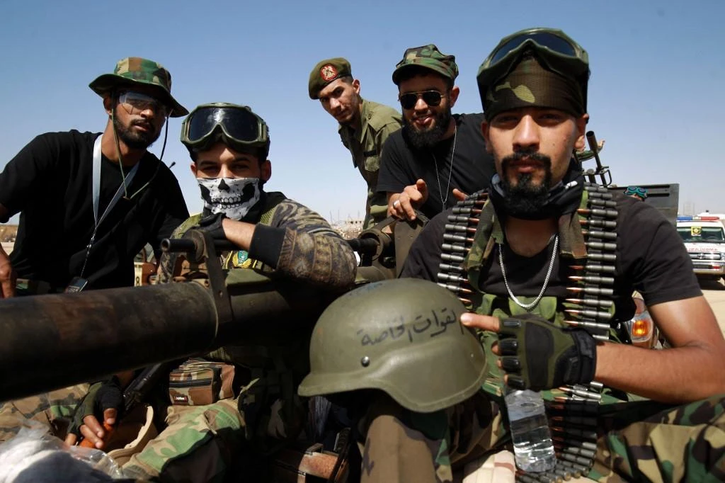 Turkey’s foreign ministry said the EU’s Irini Operation was rewarding Libyan strongman by Khalifa Haftar forces, above, while punishing the UN-recognized government. (AFP)
