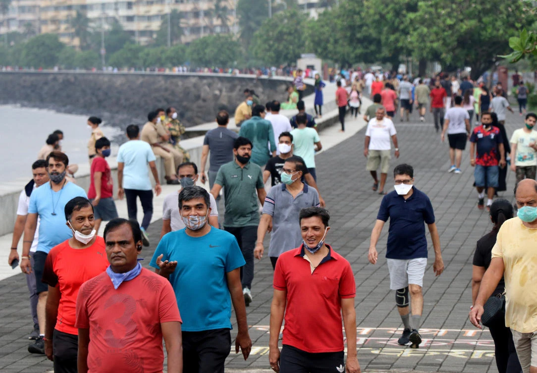 Nearly 76 percent of the new coronavirus cases are concentrated in 10 Indian states. (Reuters)