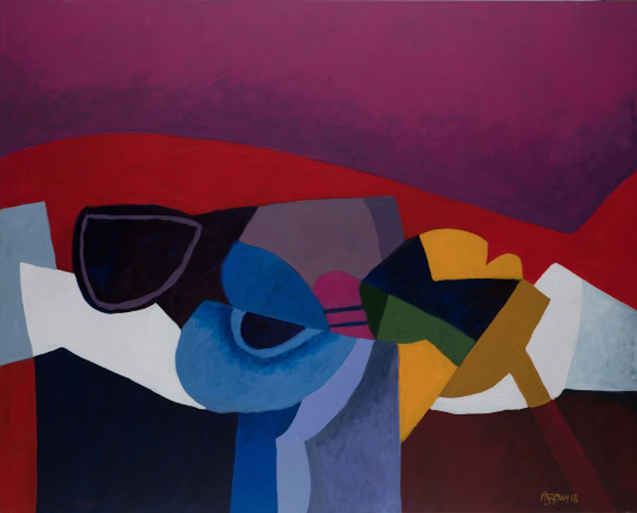 By Dia Azzawi. Supplied