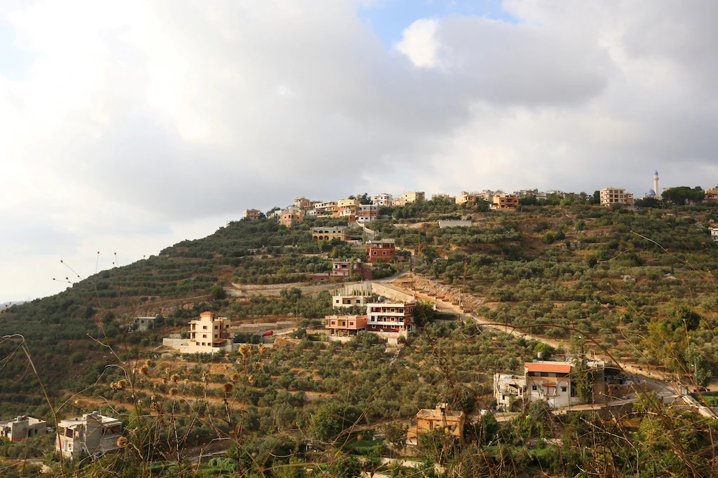 A view of the village of Ain Qana, in Lebanon, September 22, 2020. (Reuters)