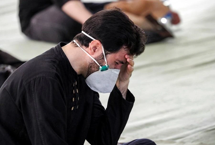 Health Ministry spokeswoman Sima Sadat Lari told state TV that 3,521 new cases were identified in the last 24 hours in Iran. (File/AFP)