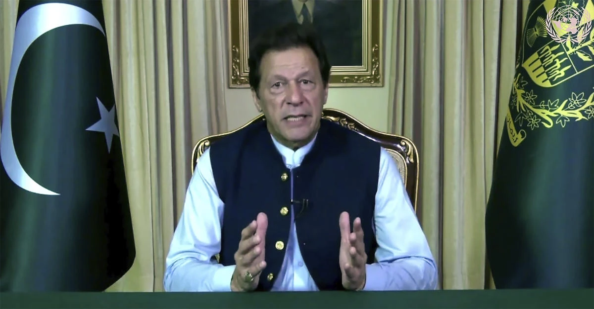Pakistani leader denounces India over Kashmir