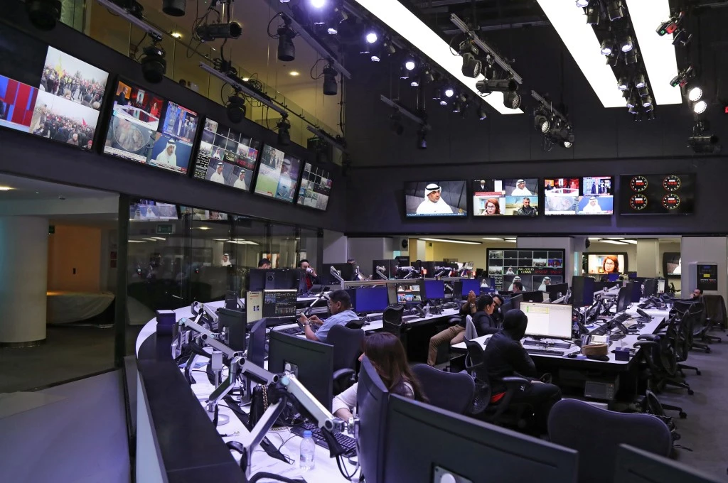 State-owned Al-Jazeera and other Qatari and Turkish-funded channels have been accused for their pro-Muslim Brotherhood bias. (AFP file photo)