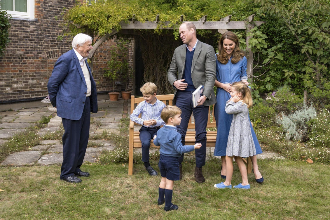 UK’s Prince William, wife Kate join Attenborough after film screening