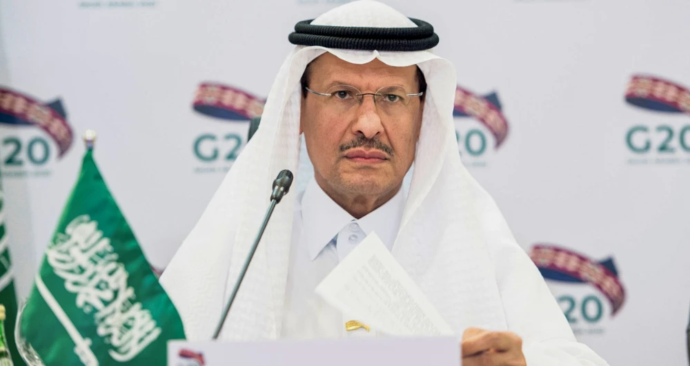 Prince Abdul Aziz bin Salman, the Saudi energy minister. (File/AFP)