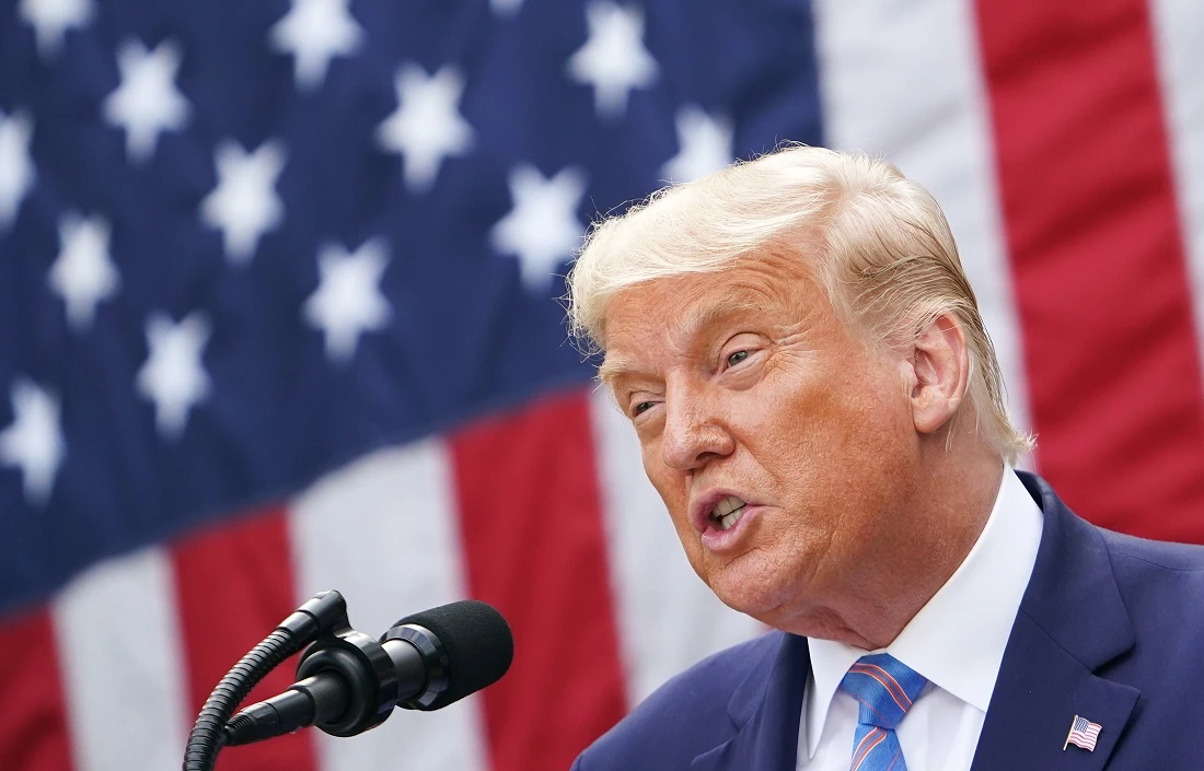 US President Donald Trump on Monday called on the Justice Department to investigate allegations of illegal voting activity. (File/AFP)