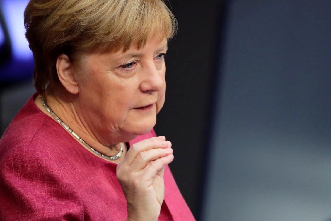 German Chancellor Angela Merkel attends a session of the German lower house of parliament Bundestag, in Berlin, Germany. (File/Reuters)