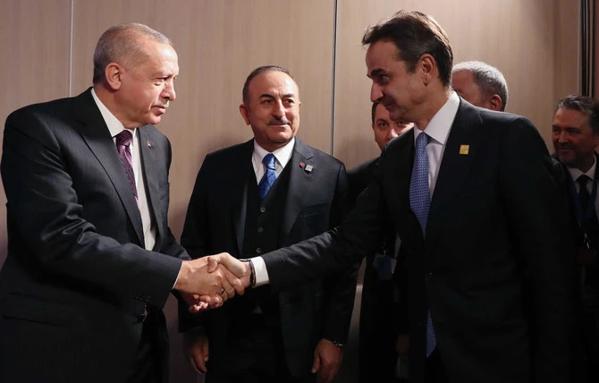 Greece, Turkey agree on holding talks but little else beyond